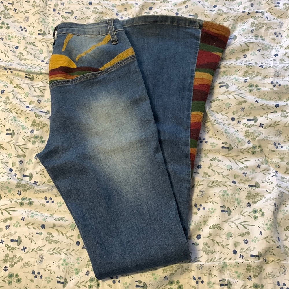 Sun bell bottom jeans